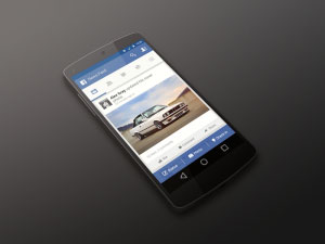 Os recursos de aplicativo de rede social Facebook para Android